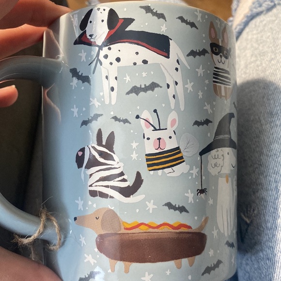 NWT Dogs in Halloween Costumes Coffee Mug Prima Design - Picture 6 of 8